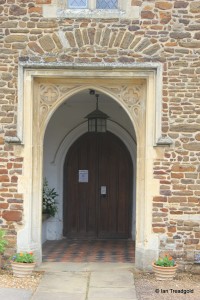 St Andrew parish church, Ampthill. South doorway.