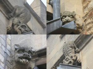 Bedford - St Paul. Gargoyles.