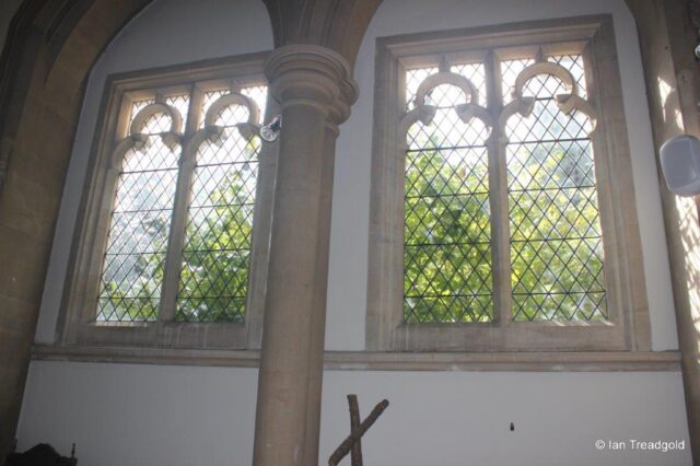 Woburn Sands St Michael - Chancel south windows - internal