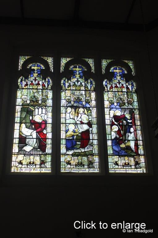 Woburn Sands St Michael - North aisle windows, internal