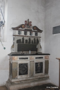 Lower Gravenhurst - St Mary. Chancel monument.