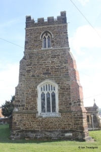 Upper Gravenhurst - St Giles. Tower from the west.