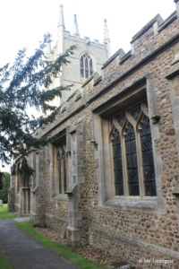 Great Barford - All Saints. South aisle.