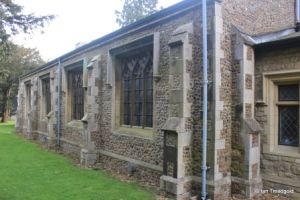 Great Barford - All Saints. North aisle.