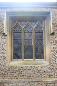 Great Barford - All Saints. North window.