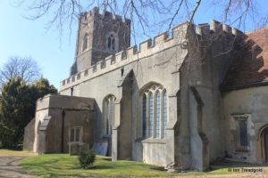Harlington - St Mary. South aisle.