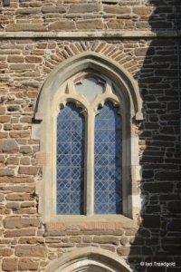 Harlington - St Mary. Tower, west window.