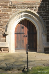 Harlington - St Mary. Tower, west door.