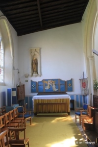 Harrold - St Peter. North aisle, Lady Chapel.