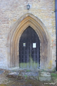 Harrold - St Peter. North aisle, north door.