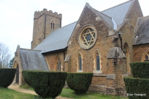 Haynes - St Mary. South aisle and Carteret Chapel.