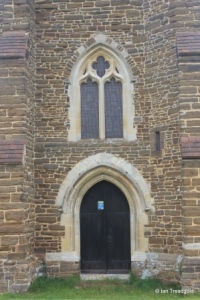 Haynes - St Mary. West window and door.