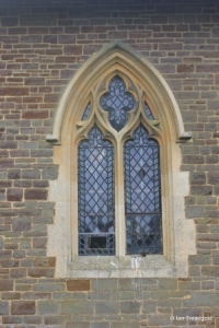 Haynes - St Mary. North aisle, western window.
