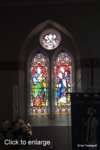 Heath & Reach - St Leonard. Apse window south-east.