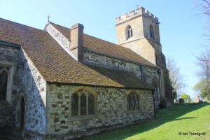 Hockliffe - St Nicholas. North aisle, vestry and chapel.