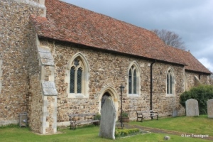 Higham Gobion - St Margaret. View from the south-west.