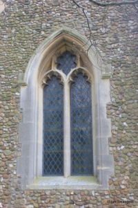 Higham Gobion - St Margaret. West window.