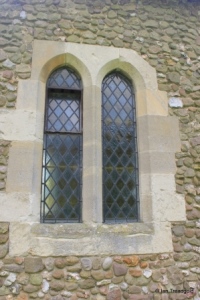 Higham Gobion - St Margaret. North window.
