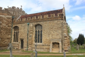 Houghton Conquest - All Saints. Chancel from the south. Houghton Conquest - All Saints. Chancel from the south.