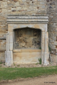 Houghton Conquest - All Saints. Chancel, canopied tomb. Houghton Conquest - All Saints. Chancel, canopied tomb.