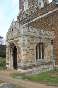 Houghton Conquest - All Saints. South porch. Houghton Conquest - All Saints. South porch.
