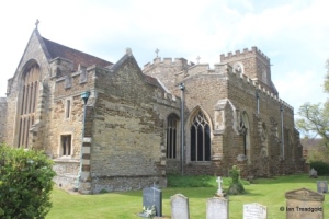 Houghton Conquest - All Saints. View from the north-east. Houghton Conquest - All Saints. View from the north-east.