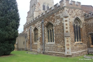 Henlow - St Mary. South aisle.