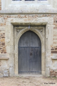 Henlow - St Mary. West door.