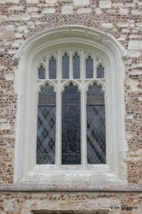 Henlow - St Mary. Tower, west window.