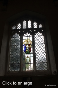 Henlow - St Mary. South aisle, south window internal.