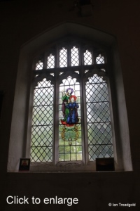 Henlow - St Mary. South aisle, south window internal.