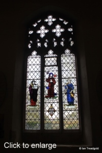 Henlow - St Mary. North aisle window internal.
