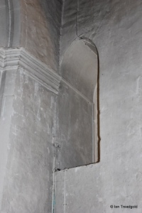Henlow - St Mary. North aisle, west end gallery opening.
