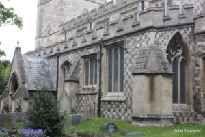 Houghton Regis - All Saints. South aisle. Houghton Regis - All Saints. South aisle.