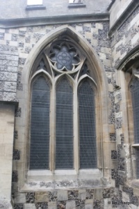 Houghton Regis - All Saints. South aisle, east window. Houghton Regis - All Saints. South aisle, east window.