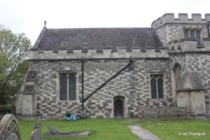 Houghton Regis - All Saints. Chancel from the north. Houghton Regis - All Saints. Chancel from the north.