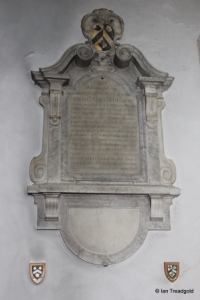 Houghton Regis - All Saints. Chancel memorial. Houghton Regis - All Saints. Chancel memorial.