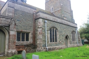 Husborne Crawley - St James. North aisle.