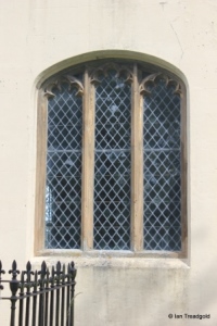 Flitton - St John the Baptist. Chancel south window. Flitton - St John the Baptist. Chancel south window.