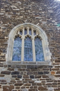 Flitton - St John the Baptist. West window. Flitton - St John the Baptist. West window.