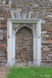 Flitton - St John the Baptist. North doorway. Flitton - St John the Baptist. North doorway.