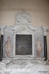 Flitton - de Grey Mausoleum. 10th Earl of Kent, Amabel Benn.
