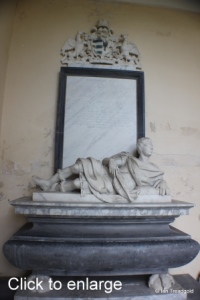 Flitton - de Grey Mausoleum. Anthony de Grey, Earl of Harrold.