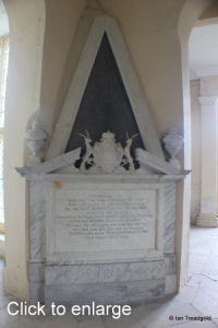 Flitton - de Grey Mausoleum. Amabel de Grey, Lady Glenorchy.
