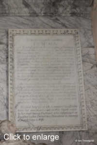 Flitton - de Grey Mausoleum. Jemima Crewe.
