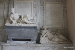 Flitton - de Grey Mausoleum. Henry de Grey, Jemima Crewe.