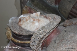 Flitton - de Grey Mausoleum. Henry de Grey, 6th Earl of Kent, Mary Cotton.