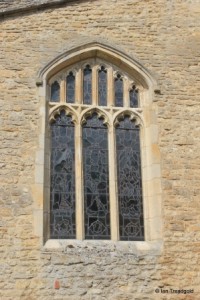 All Saints, Kempston. South aisle, east window.