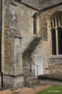All Saints, Kempston. South porch east side.