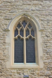 All Saints, Kempston. West window.